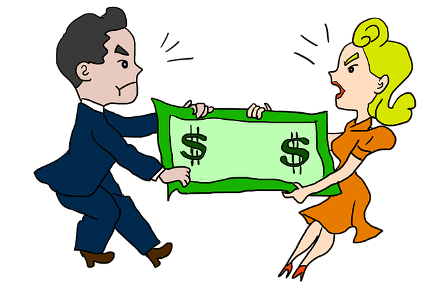 financial dispute or division of assets, such as superannuation, in a divorce.